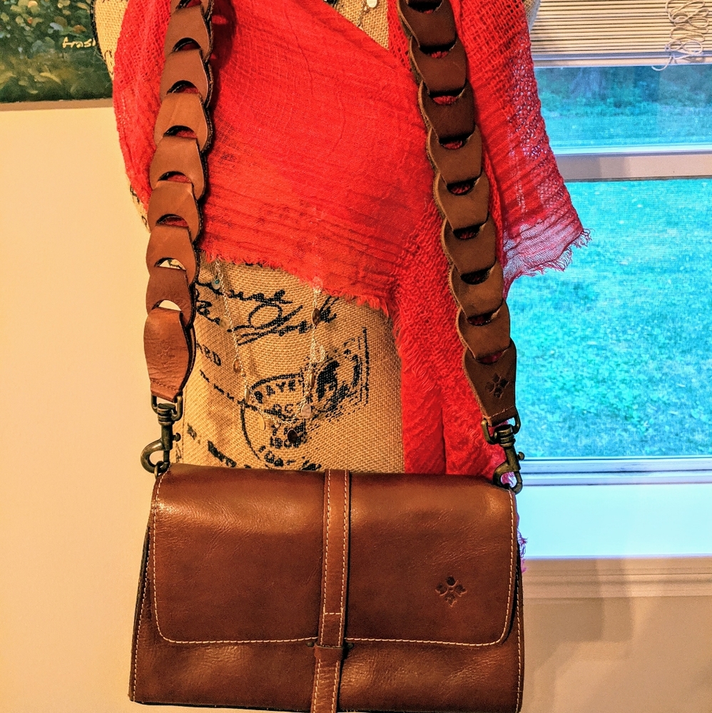 Patricia Nash Tijola Veg Tan Crossbody Bag